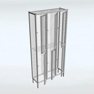 Emergency Services Wire Mesh Lockers