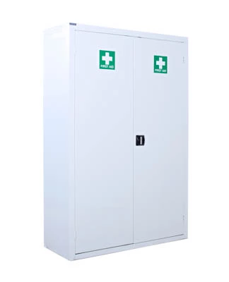 First Aid Cupboard - Including 3 Shelves - H.1800 W.1200 D.460mm