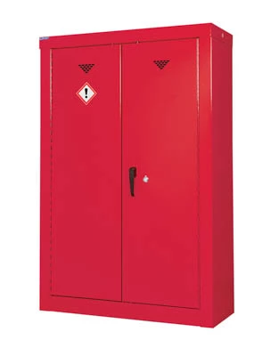 Pesticide & Agrochemical Security Cupboard - Including 3 Shelves - H.1800 W.1200 D.460mm