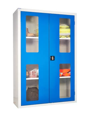 Vision Door Cupboard - Including 3 Shelves - H.1800 W.1200 D.460mm