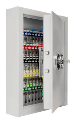 High security key cabinet