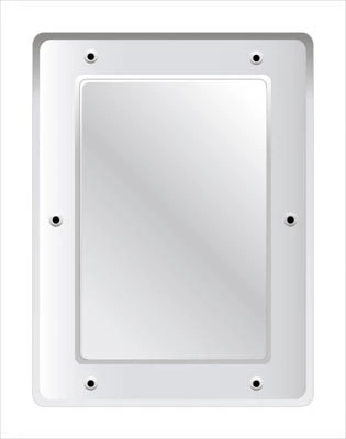 Mirror S/Steel 400 x 300mm