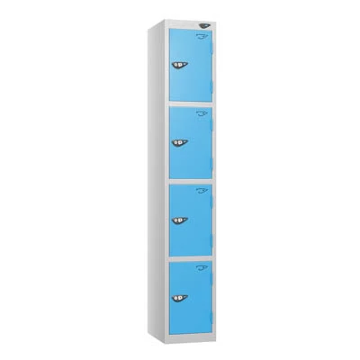 Pure Power Recharge 4 Door Locker 1800mm X 380mm X 450mm With 3 Pin Plug and Cam Lock