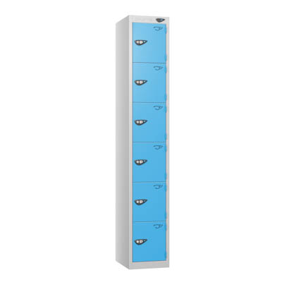 Six Door Pure Steel Locker