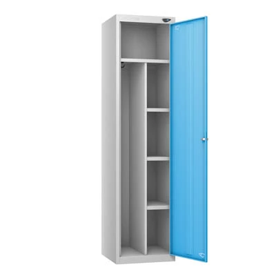 Janitorial locker with Cam Lock