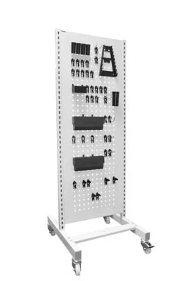 Tool Panel Trolleys Pegboard Width 500mm H.1600 W.580 D.660mm