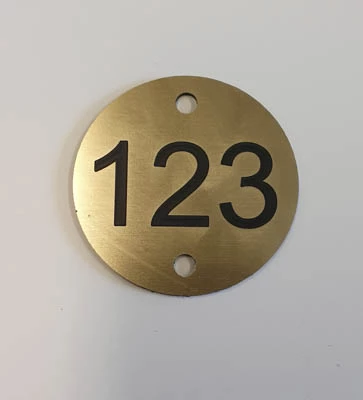Door number plate