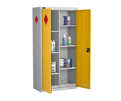 8 compartment Hazardous Cabinets