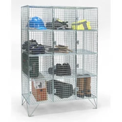 Mesh Locker Bank