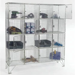 Mesh Locker Bank