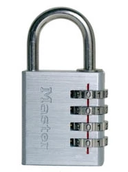 4 & 3 Digit Selectable Combination Padlock