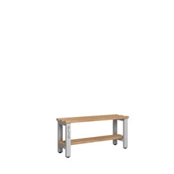 Single Bench Seat With Shelf