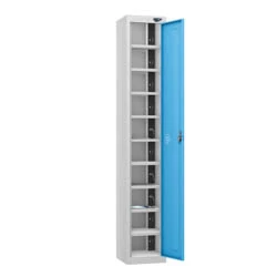 Pure 1 Door 10 Compartment Tablet Locker