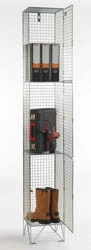 Wire Mesh Lockers