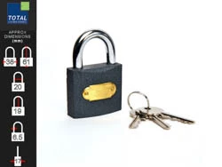 Tri-Circle Padlock