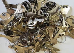 Replacement locker keys