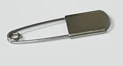 Stainless steel safety pins