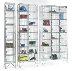 Wire Mesh Lockers