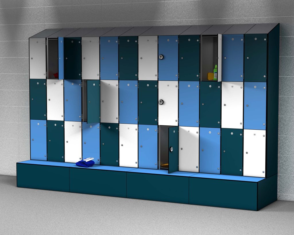 ZenBox laminate door lockers