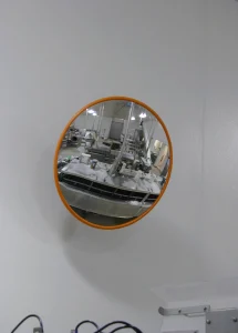 Round Food Processing Mirrors
