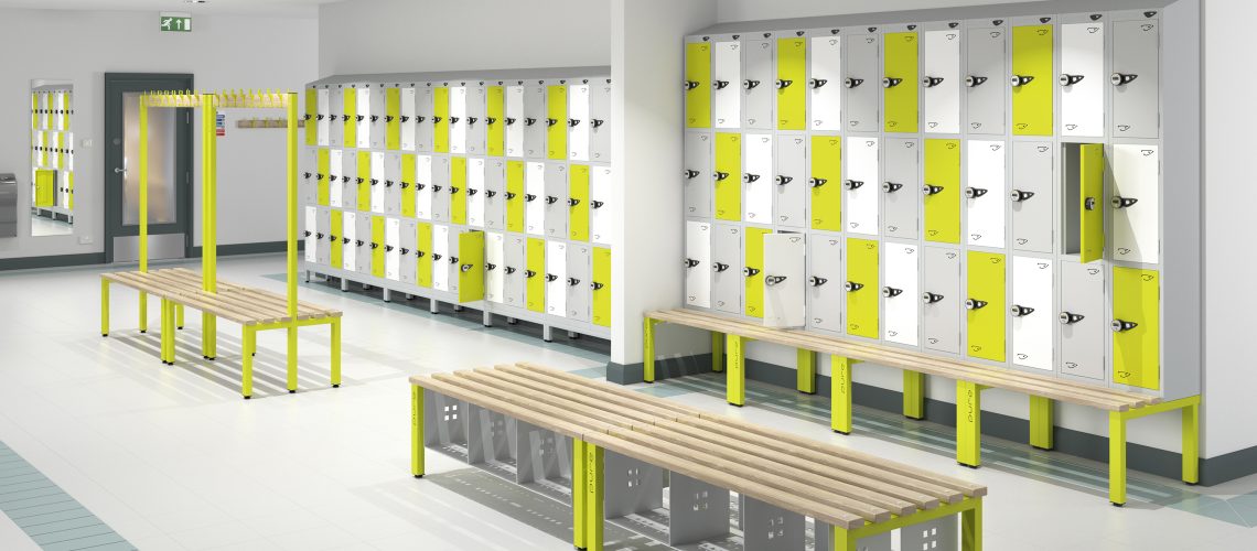 The ideal gym lockers