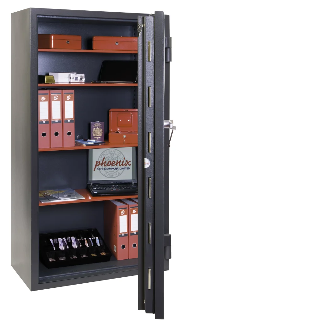 Insurance approved safe with Grade III rating for commercial use
