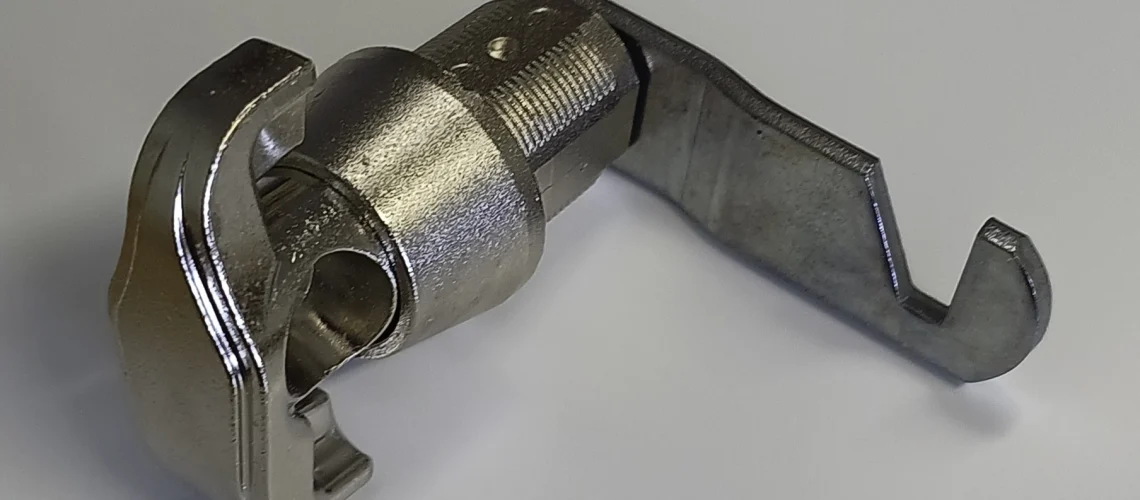 Locker hasp lock with cam