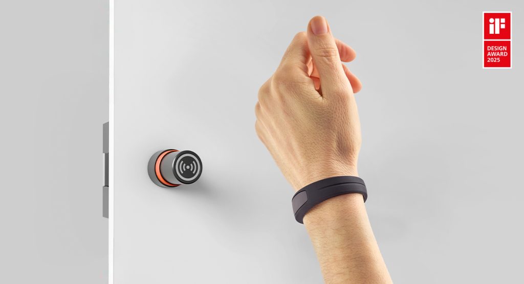 RFID locker lock in gym environment