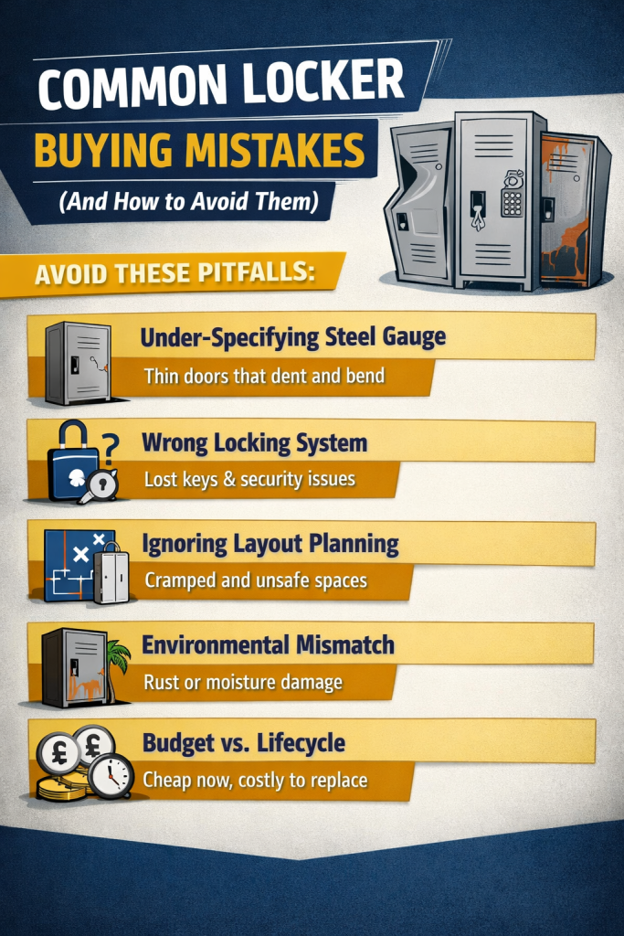 Common Locker Buying Mistakes (And How to Avoid Them)