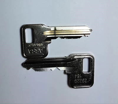 ASSA coin lock keys