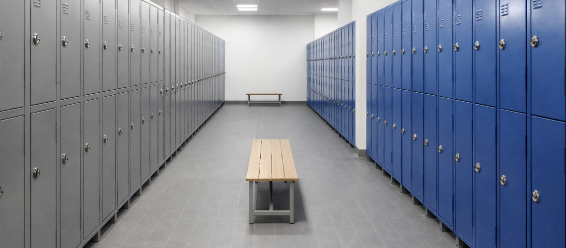 locker room layout