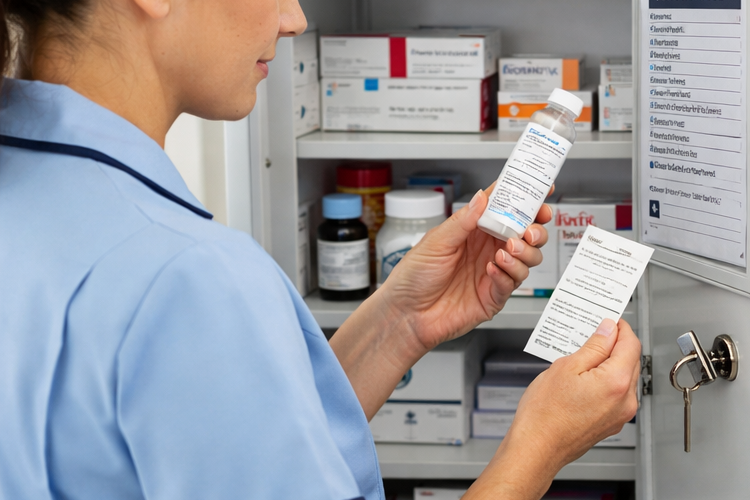 Temperature controlled drug storage