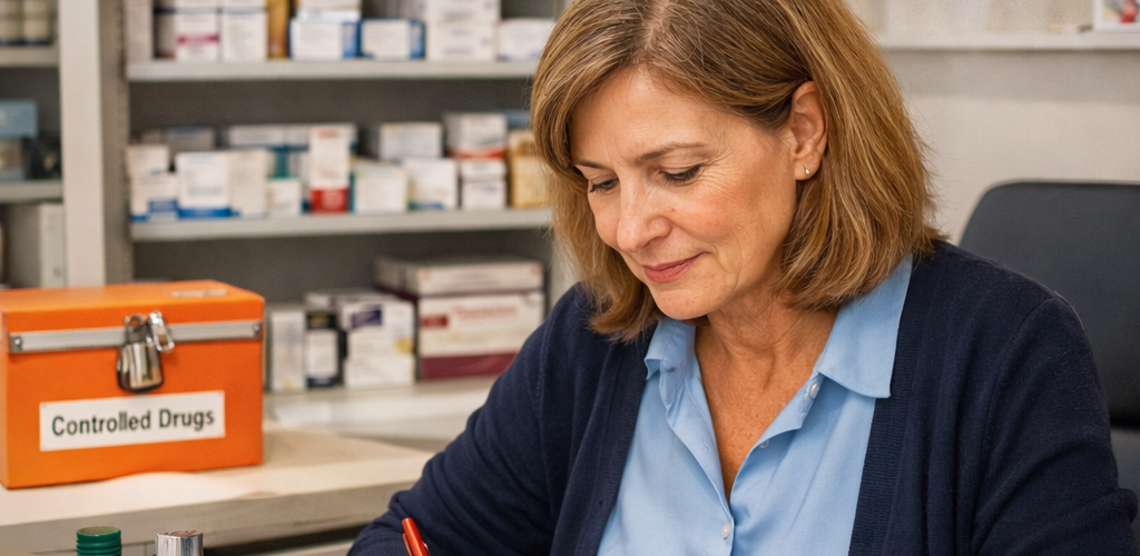 Care home medicines policy