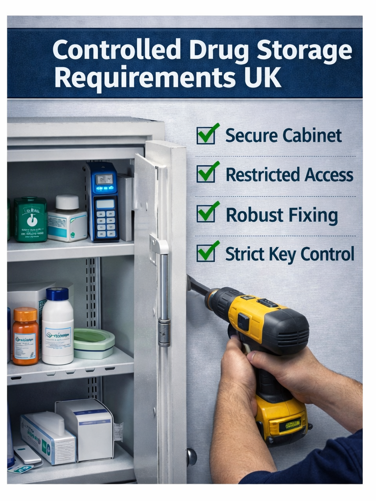 Controlled Drug Cabinet Requirements UK (2026 Guide)