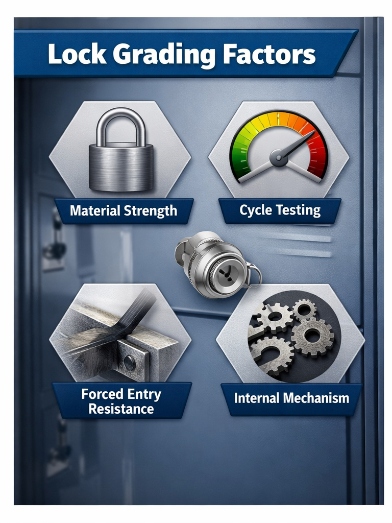 Locker Lock Grades & Security Standards UK Explained