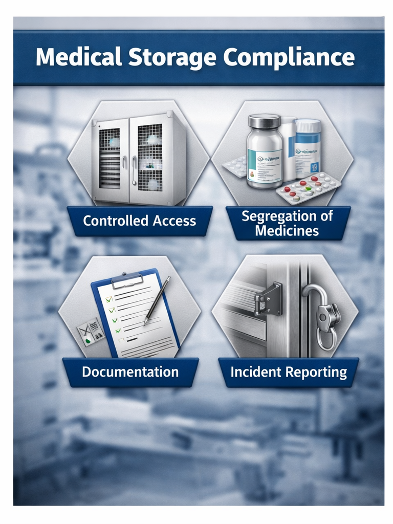 Medical storage compliance UK
