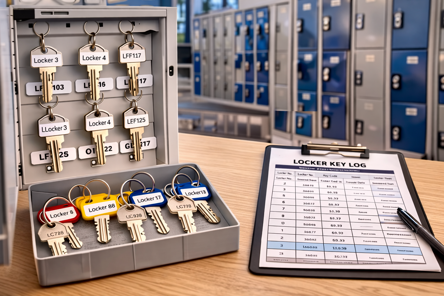 Locker Key Management in the Workplace: Systems & Tips (UK 26)