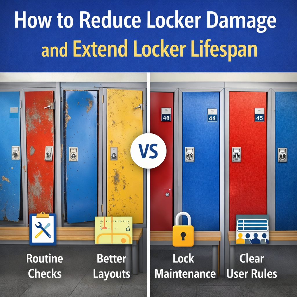 How to Reduce Locker Damage | Extend Locker Lifespan UK guide