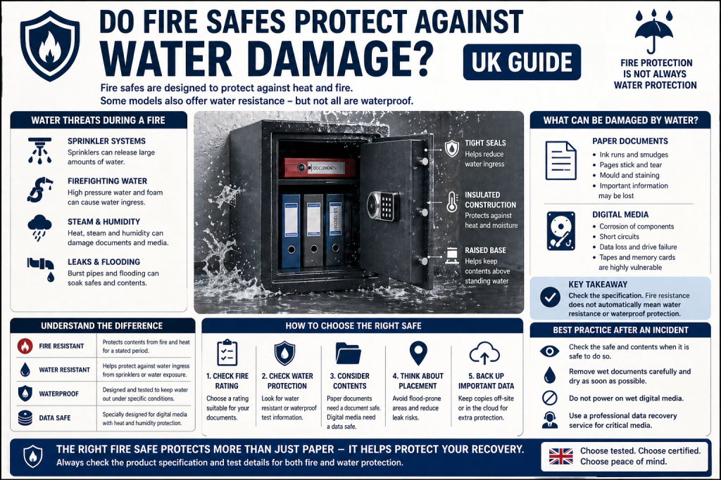 Do Fire Safes Protect Against Water Damage? | UK Guide