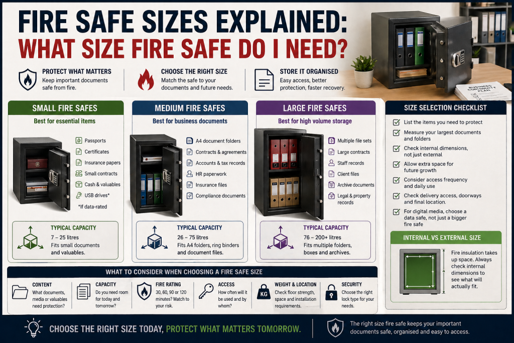 Keyed vs Digital Fire Safes | Fire Safe Lock Types Guide