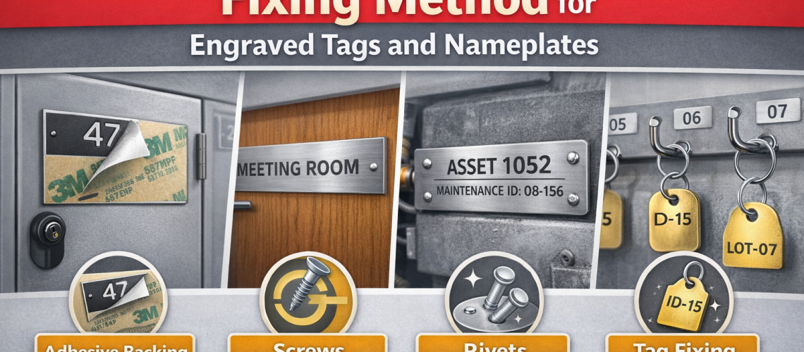 engraved products fixing methods