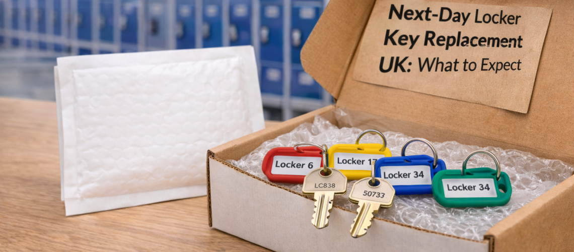 next day locker key replacement with keys prepared for fast dispatch