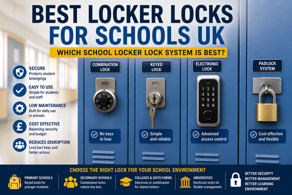 Best Locker Locks for Schools UK | School Locker Guide