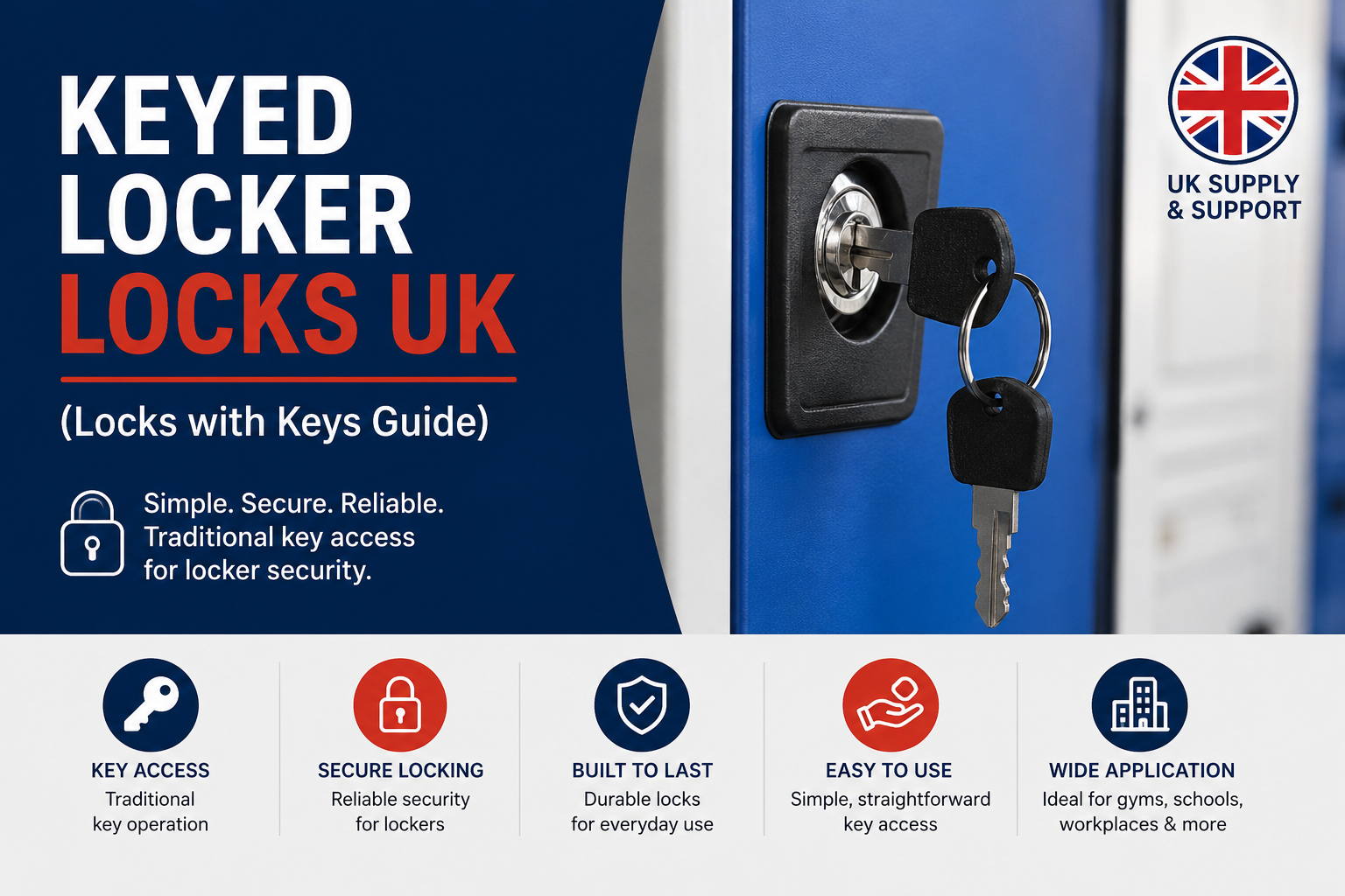 Keyed Locker Locks UK: Locks with Keys Guide for Lockers