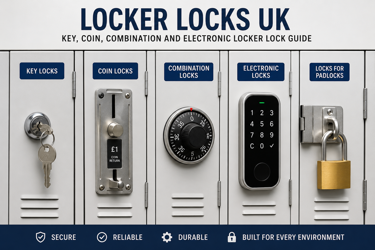 Locker Locks UK: Key, Coin, Combination & Digital Locks Guide