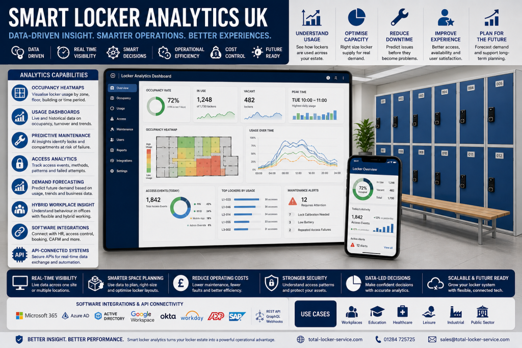 Smart Locker Analytics UK | Trends, Heatmaps & Insights