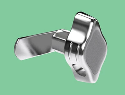 Diamond Hasp Lock for Pure Steel Lockers Diamond hasp lock fitted to a Pure steel locker door