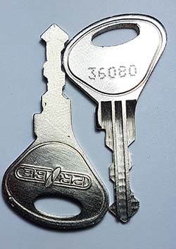 replacement locker key