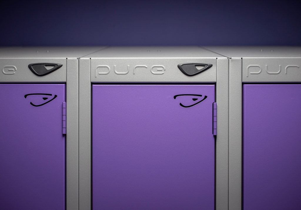 lockers with hasp locks